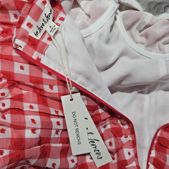 SOLD For Love And Lemons Margot Mini Dress - Picture 5 of 5